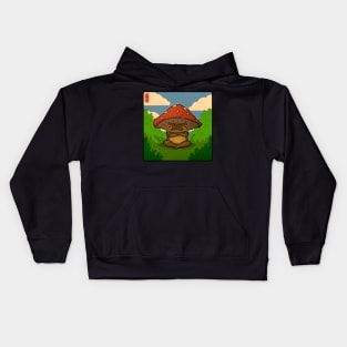 grumpy toadstool toad Kids Hoodie